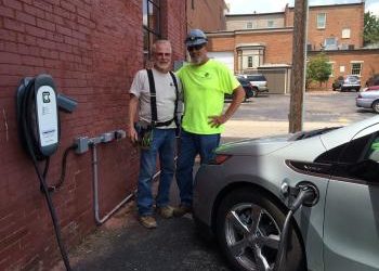 McClintock Electric Installs First Electric Car Plug In Wooster